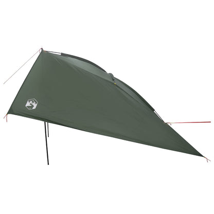 vidaXL Car Tent Army Green 308 x 215 x 220 cm Polyester and Steel