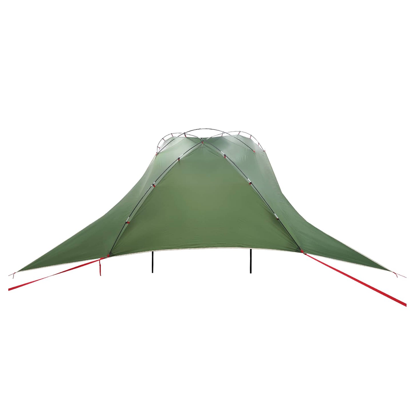 vidaXL Car Tent with Roof Green 350 x 250 cm Polyester and Steel