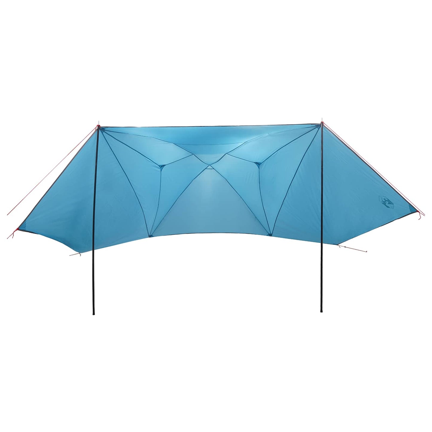 vidaXL Car Tent with Roof Blue 350 x 250 cm Polyester and Steel
