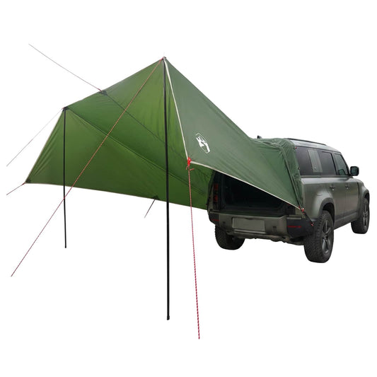 vidaXL Vehicle Awning Green 500 x 515 x 215 cm Polyester and Steel
