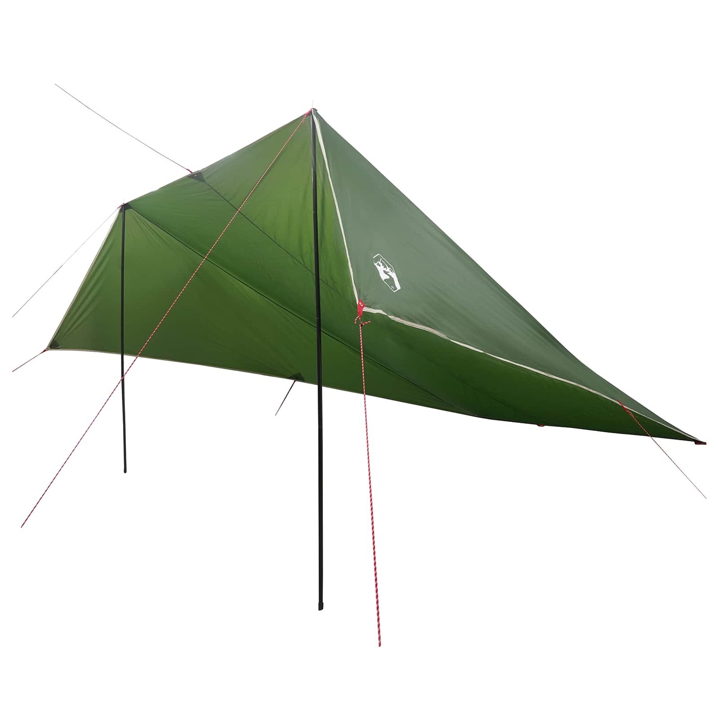 vidaXL Vehicle Awning Green 500 x 515 x 215 cm Polyester and Steel