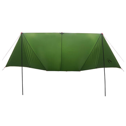 vidaXL Vehicle Awning Green 500 x 515 x 215 cm Polyester and Steel