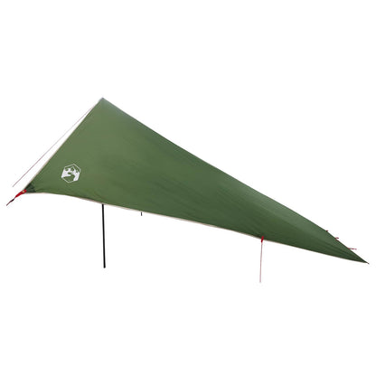 vidaXL Vehicle Awning Green 500 x 515 x 215 cm Polyester and Steel