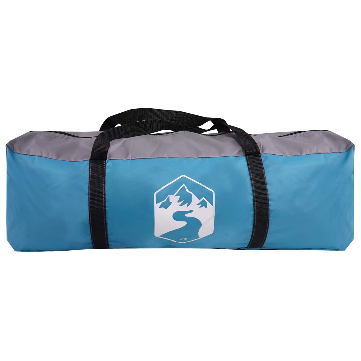 vidaXL Vehicle Awning Blue 500 x 515 x 215 cm Polyester and Steel