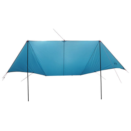 vidaXL Vehicle Awning Blue 500 x 515 x 215 cm Polyester and Steel