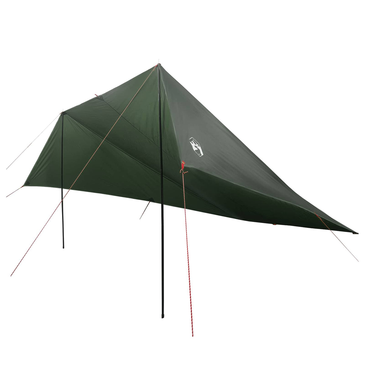 vidaXL Vehicle Awning Army green 500 x 515 x 215 cm