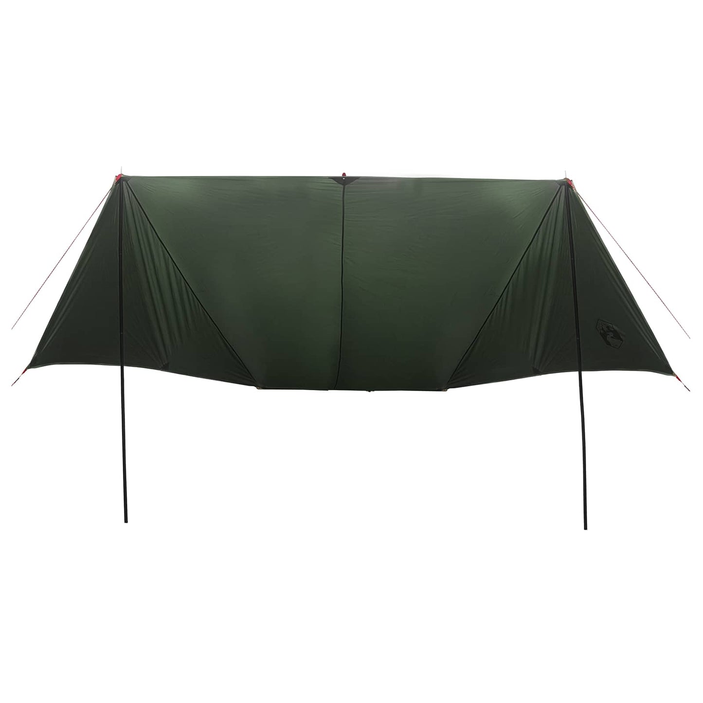 vidaXL Vehicle Awning Army green 500 x 515 x 215 cm