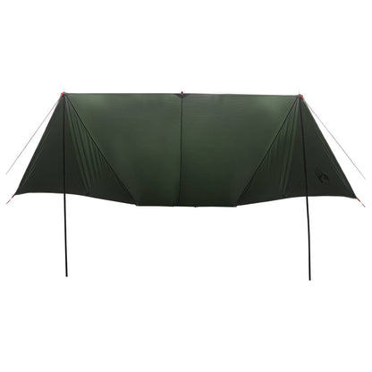 vidaXL Vehicle Awning Army green 500 x 515 x 215 cm