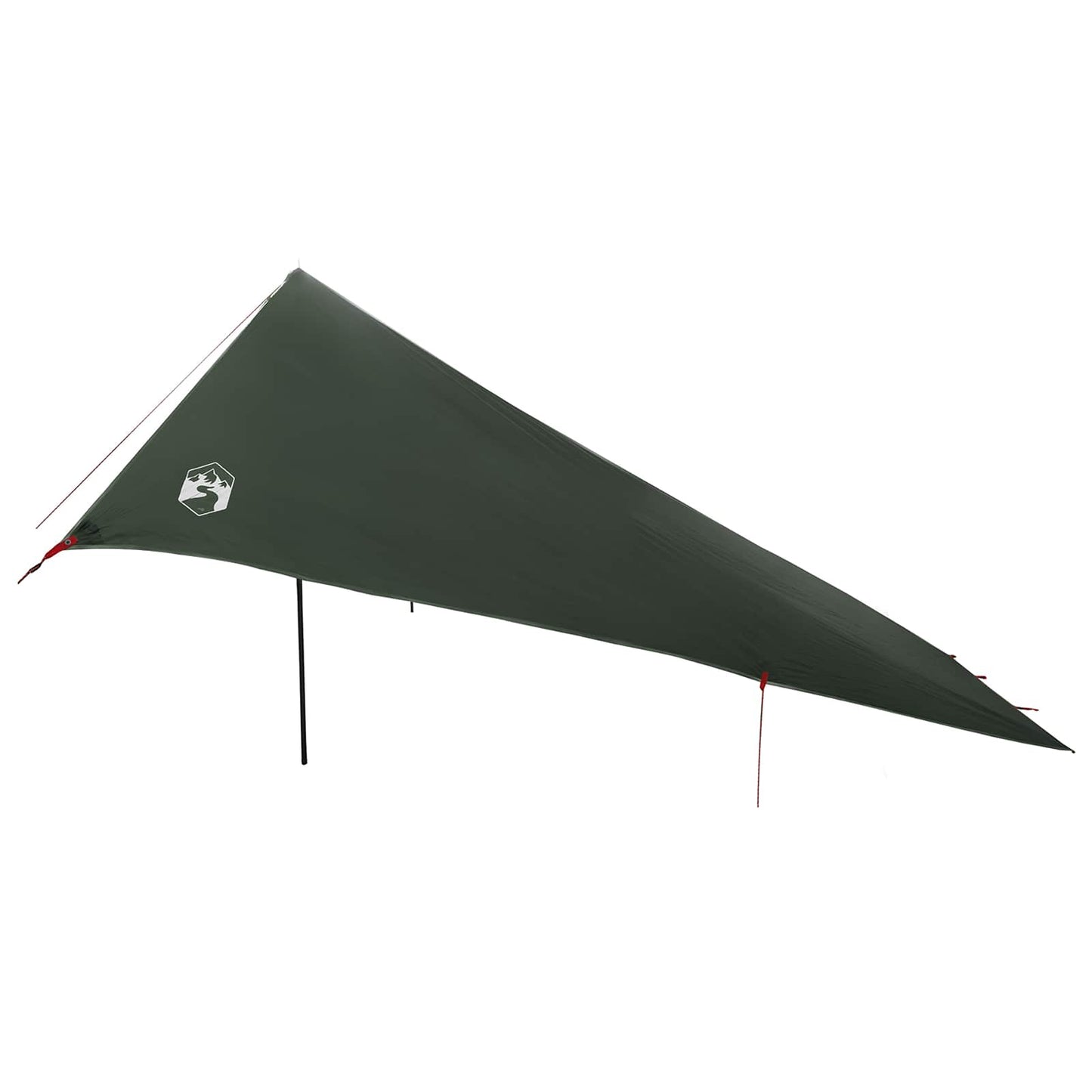 vidaXL Vehicle Awning Army green 500 x 515 x 215 cm