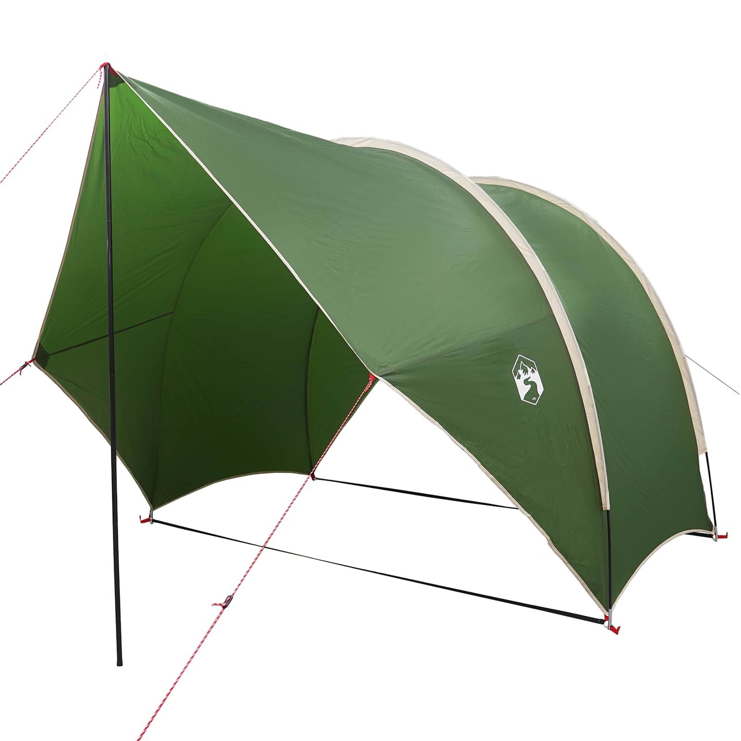 vidaXL Tailgate Awning Water-resistant Green 405 x 280 x 220 cm