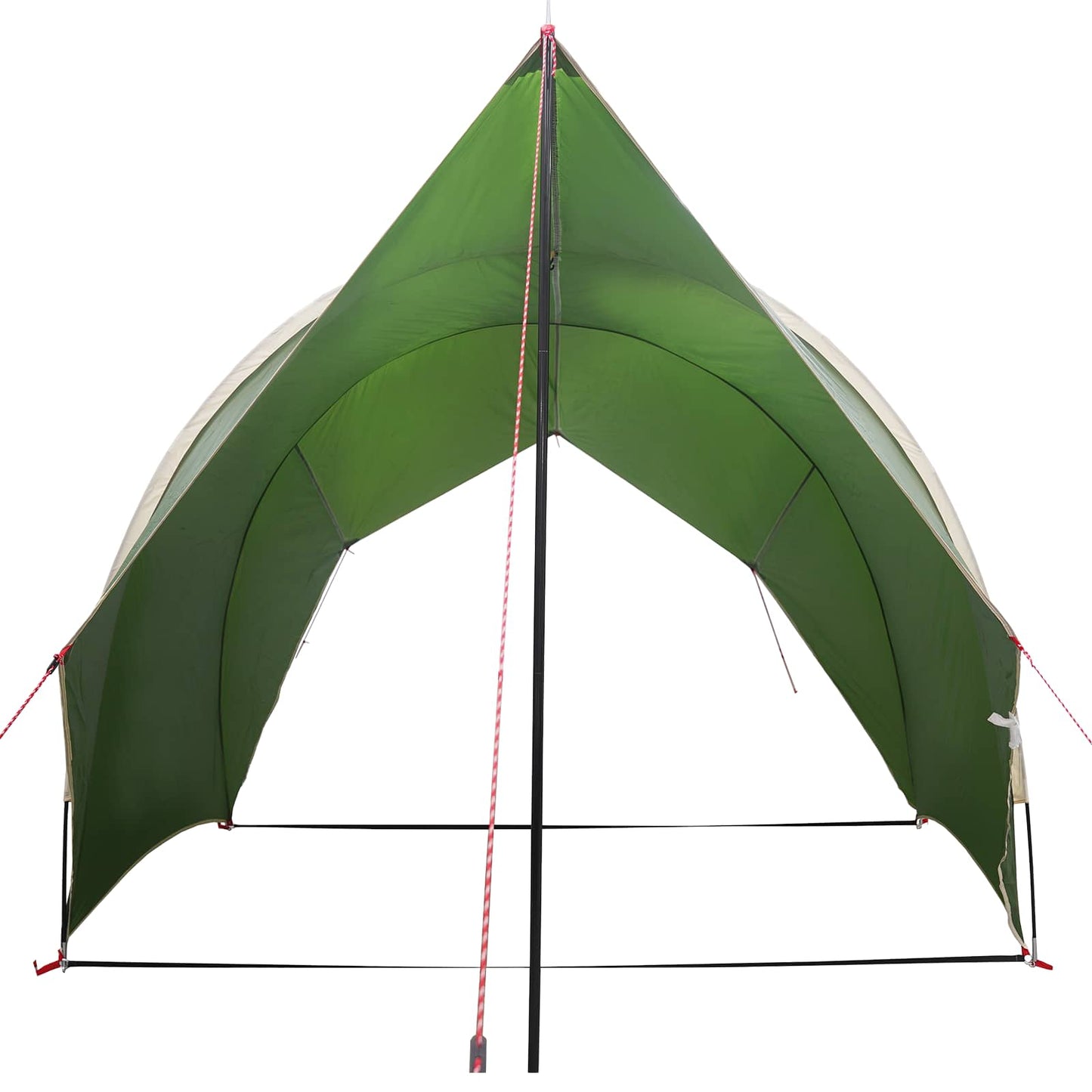 vidaXL Tailgate Awning Water-resistant Green 405 x 280 x 220 cm
