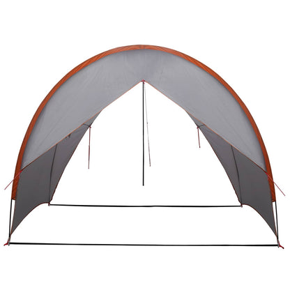 vidaXL Tailgate Awning Water-resistant Grey and Orange
