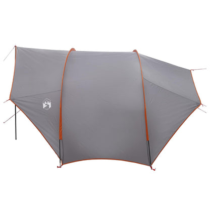 vidaXL Tailgate Awning Water-resistant Grey and Orange