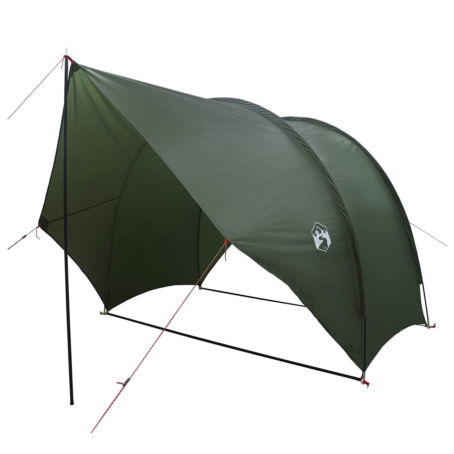vidaXL Tailgate Awning Water-resistant Army Green 405 x 280 x 220 cm