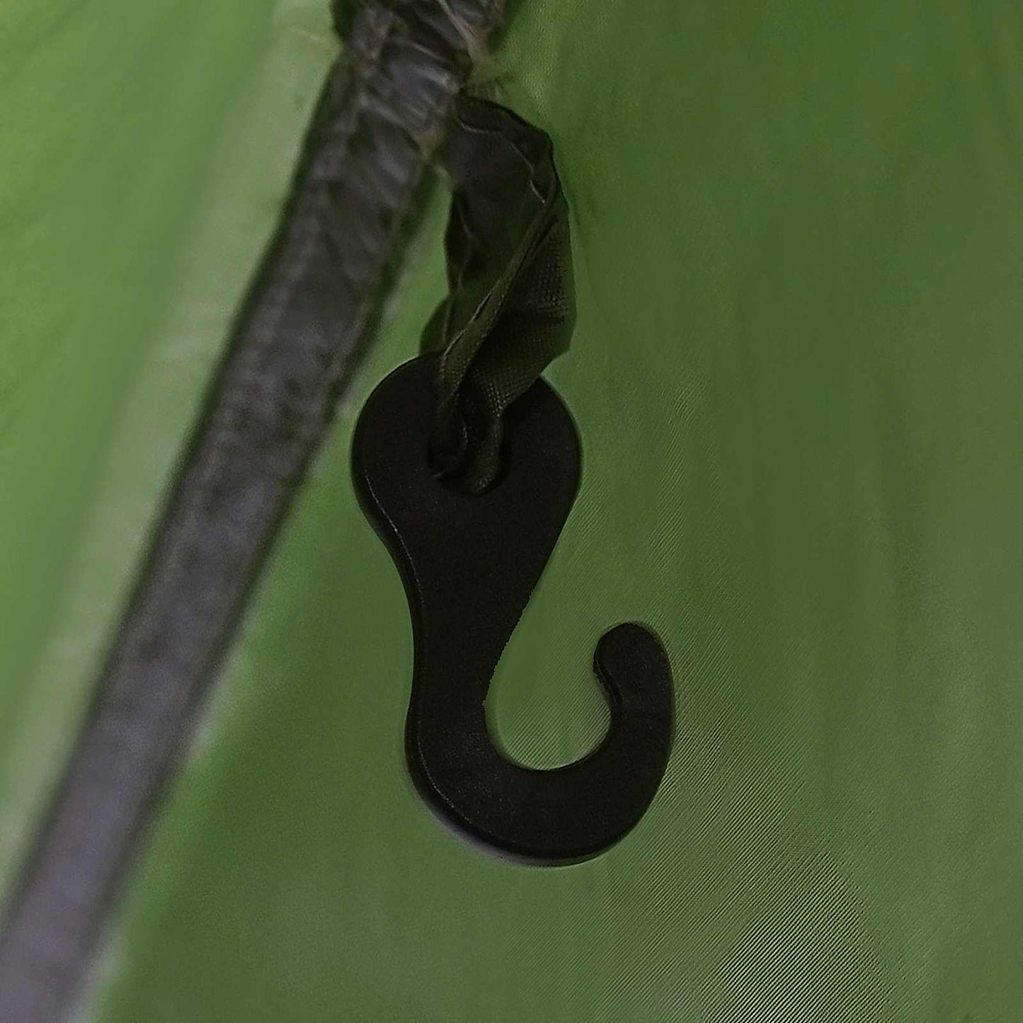 vidaXL Camping Tarp with Mesh Walls Green 340 x 260 x 220 cm