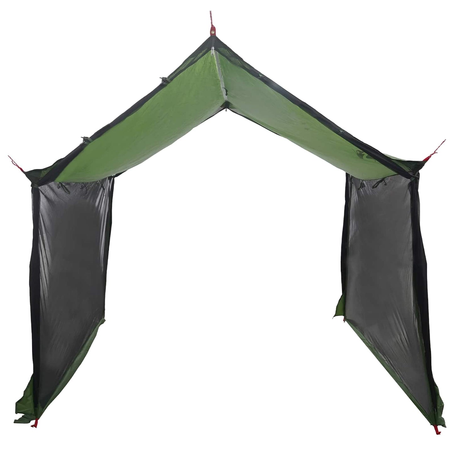 vidaXL Camping Tarp with Mesh Walls Green 340 x 260 x 220 cm