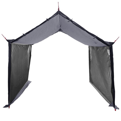 vidaXL Camping Tarp with Mesh Walls Grey and Orange 340 x 260 x 220 cm