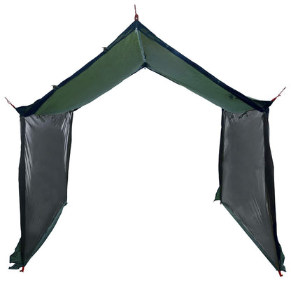 vidaXL Camping Tarp with Mesh Walls Army Green 340 x 260 x 220 cm