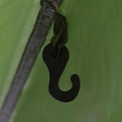 vidaXL Camping Tarp with Mesh Walls Green 270 x 210 x 210 cm