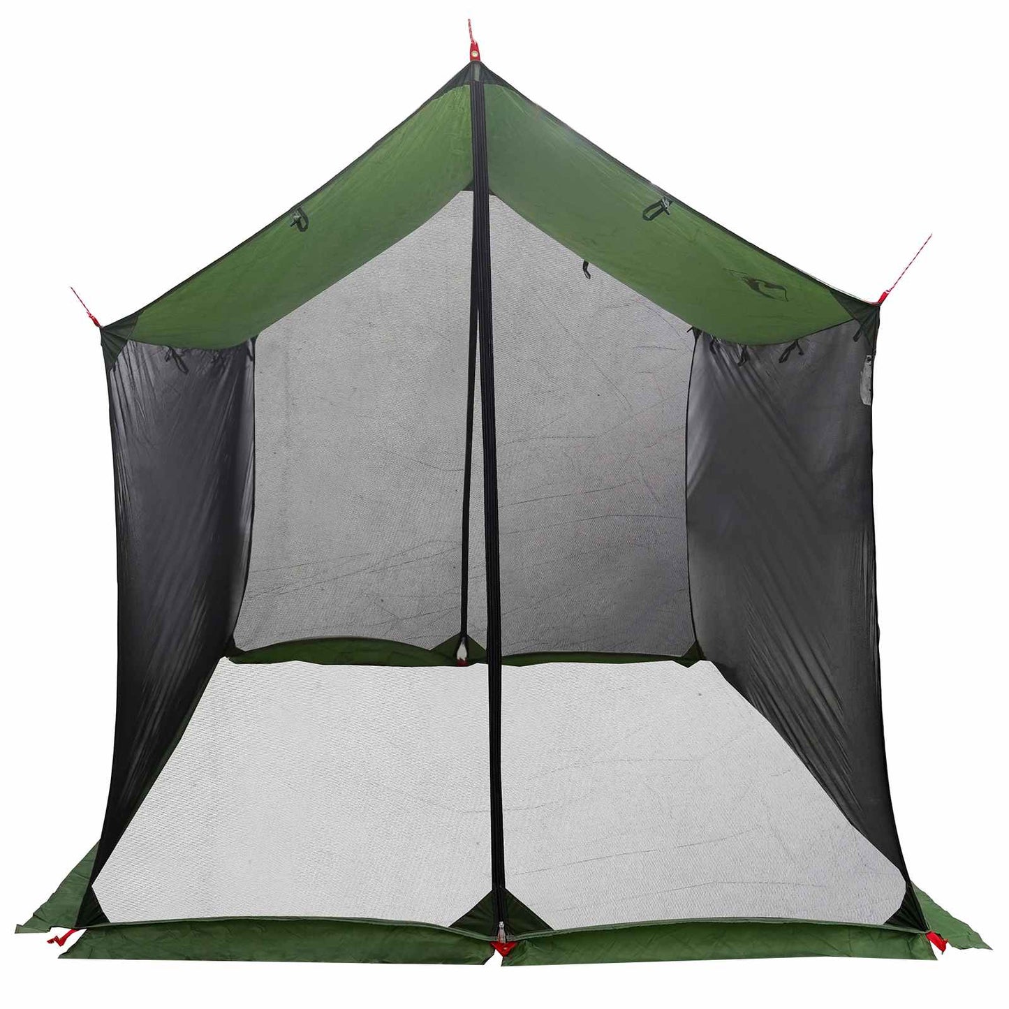 vidaXL Camping Tarp with Mesh Walls Green 270 x 210 x 210 cm