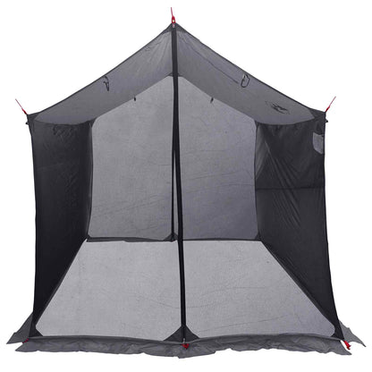 vidaXL Camping Tarp with Mesh Walls Grey and Orange 270 x 210 x 210 cm