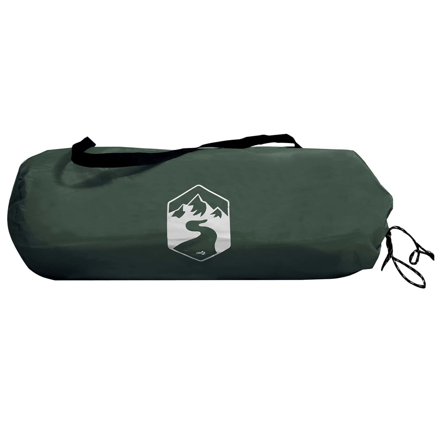 vidaXL Camping Tarp with Mesh Walls Army Green 270 x 210 x 210 cm