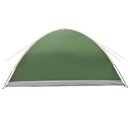 vidaXL Cabin Tent with Roof Green 8-Person Polyester and Steel