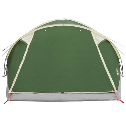vidaXL Cabin Tent with Roof Green 8-Person Polyester and Steel
