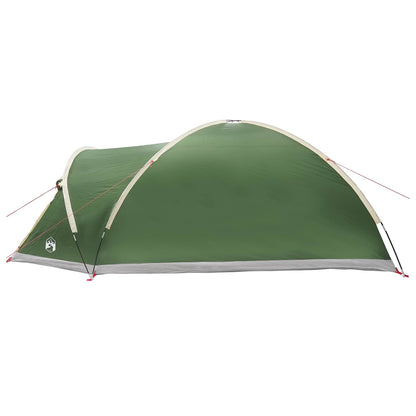 vidaXL Cabin Tent with Roof Green 8-Person Polyester and Steel