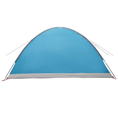 vidaXL Cabin Tent with Roof Blue 8-Person Polyester and Steel