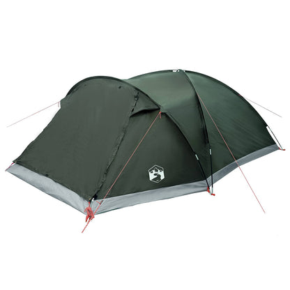 vidaXL Cabin Tent with Roof Army green 8-Person Polyester and Steel