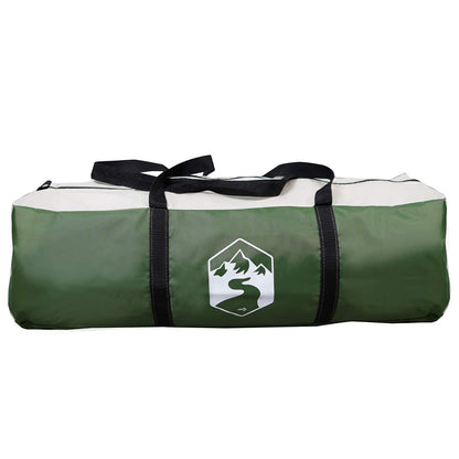 vidaXL Family Tent Green 600 x 400 x 268 cm Polyester and Steel