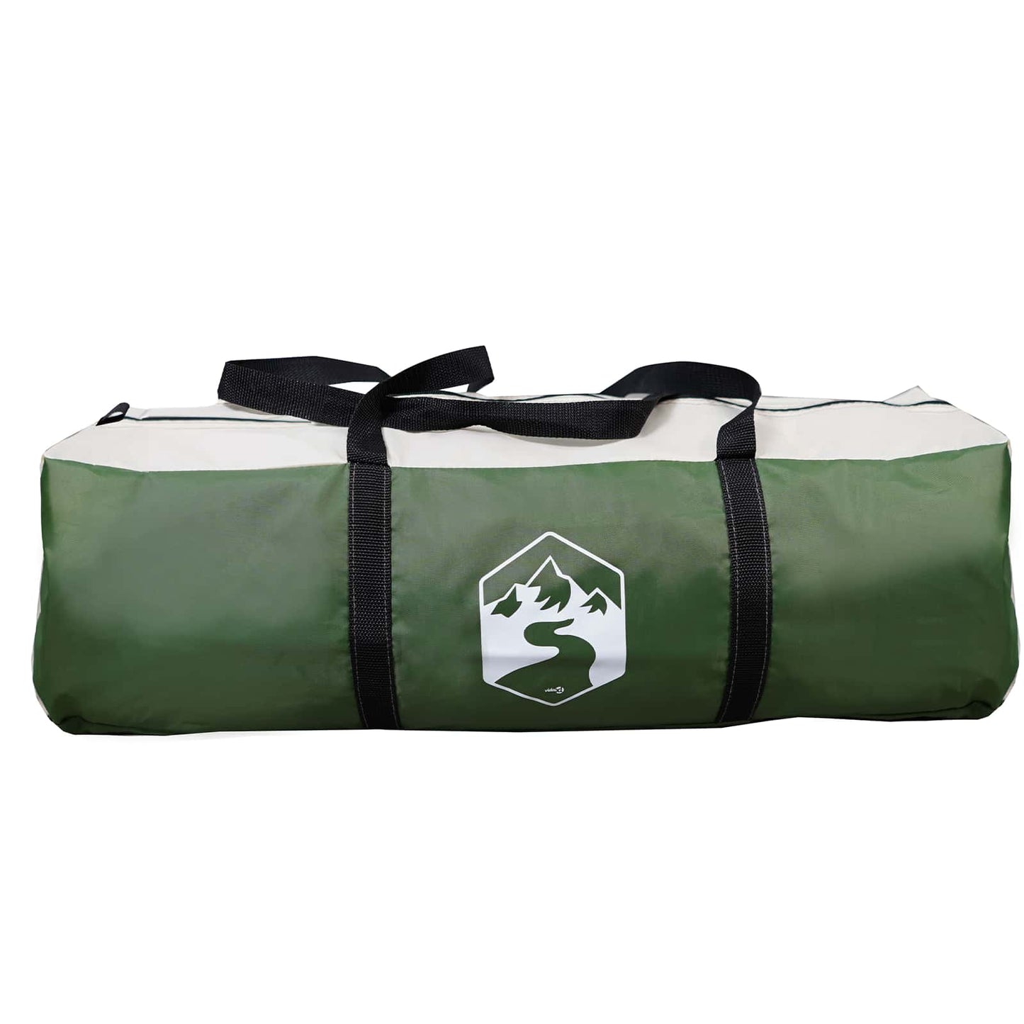 vidaXL Party Tent Green 600 x 600 x 400 cm Polyester and Steel