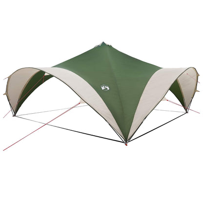 vidaXL Party Tent Green 400 x 400 x 320 cm Polyester and Steel