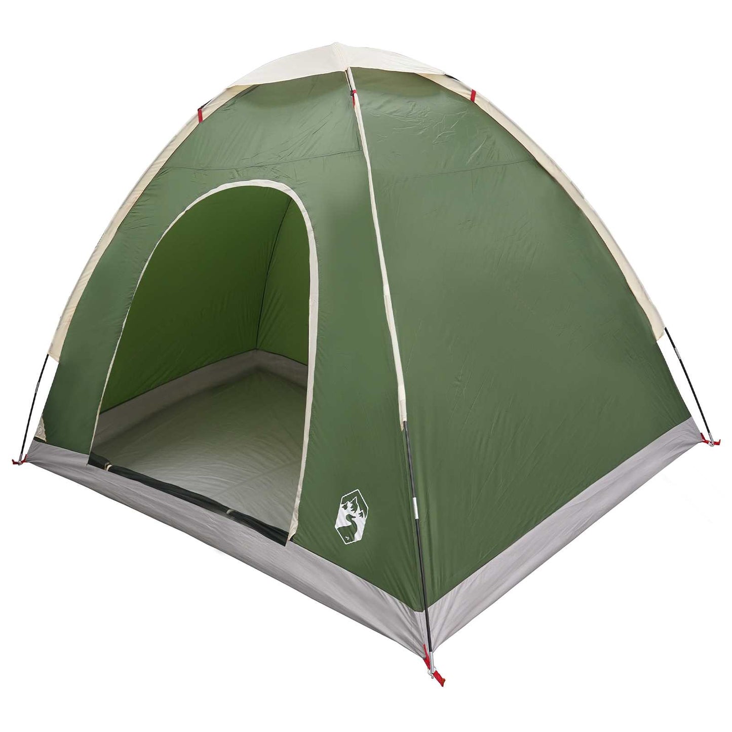 vidaXL Camping Tent with Roof with Air Vent Green 190 x 140 x 105 cm