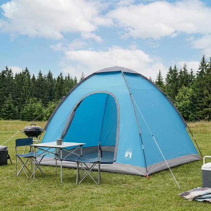 vidaXL Camping Tent with Roof with Air Vent Blue 190 x 140 x 105 cm