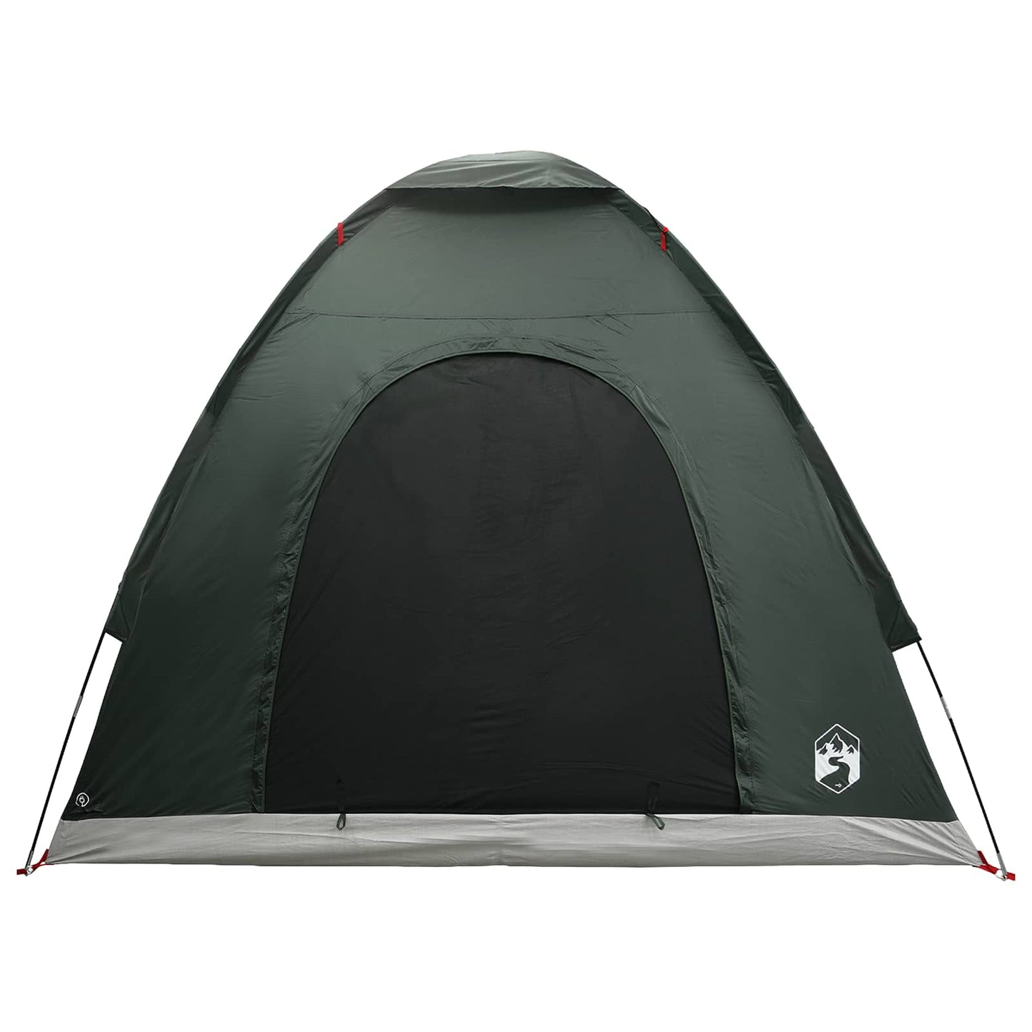 vidaXL Camping Tent with Roof Army Green 190 x 140 x 105 cm