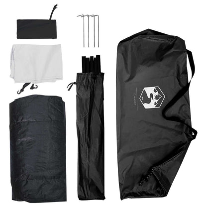 vidaXL Camping Tent with Roof 185T Polyester with PU coating