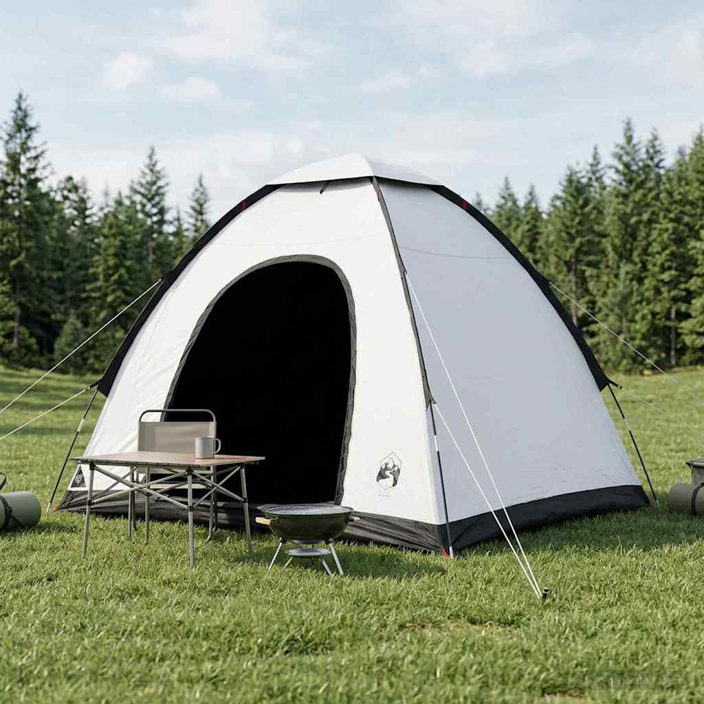 vidaXL Camping Tent with Roof 185T Polyester with PU coating