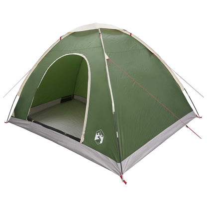 vidaXL Camping Tent with Roof with Air Vent Green 275 x 215 x 125 cm