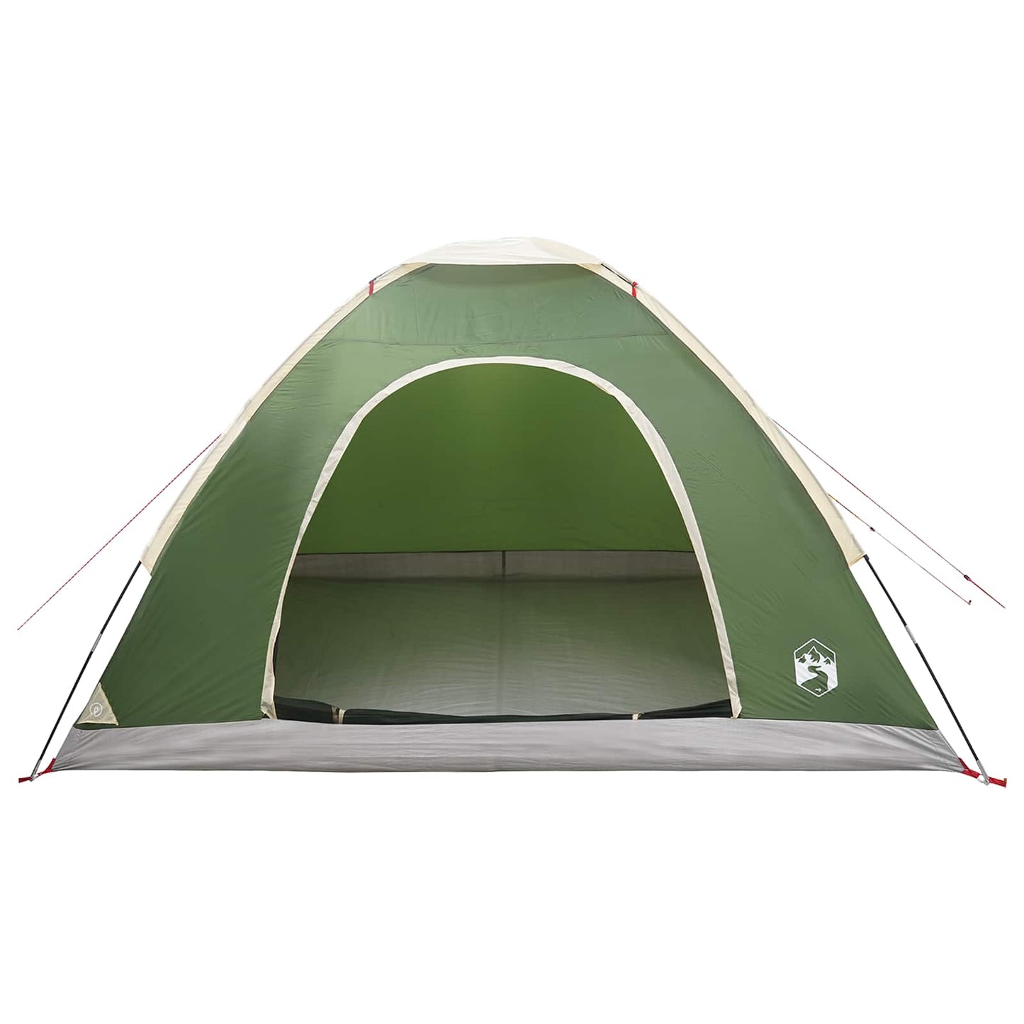vidaXL Camping Tent with Roof with Air Vent Green 275 x 215 x 125 cm