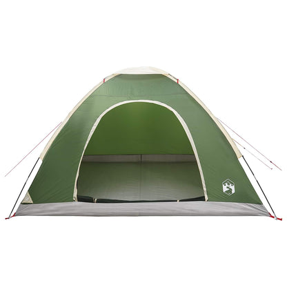 vidaXL Camping Tent with Roof with Air Vent Green 275 x 215 x 125 cm