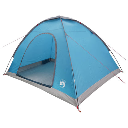 vidaXL Camping Tent with Roof with Air Vent Blue 275 x 215 x 125 cm