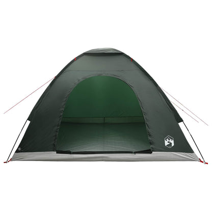 vidaXL Camping Tent with Roof Army Green 275 x 215 x 125 cm