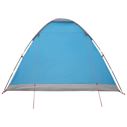 vidaXL Camping Tent with Roof with Air Vent Blue 335 x 275 x 180 cm