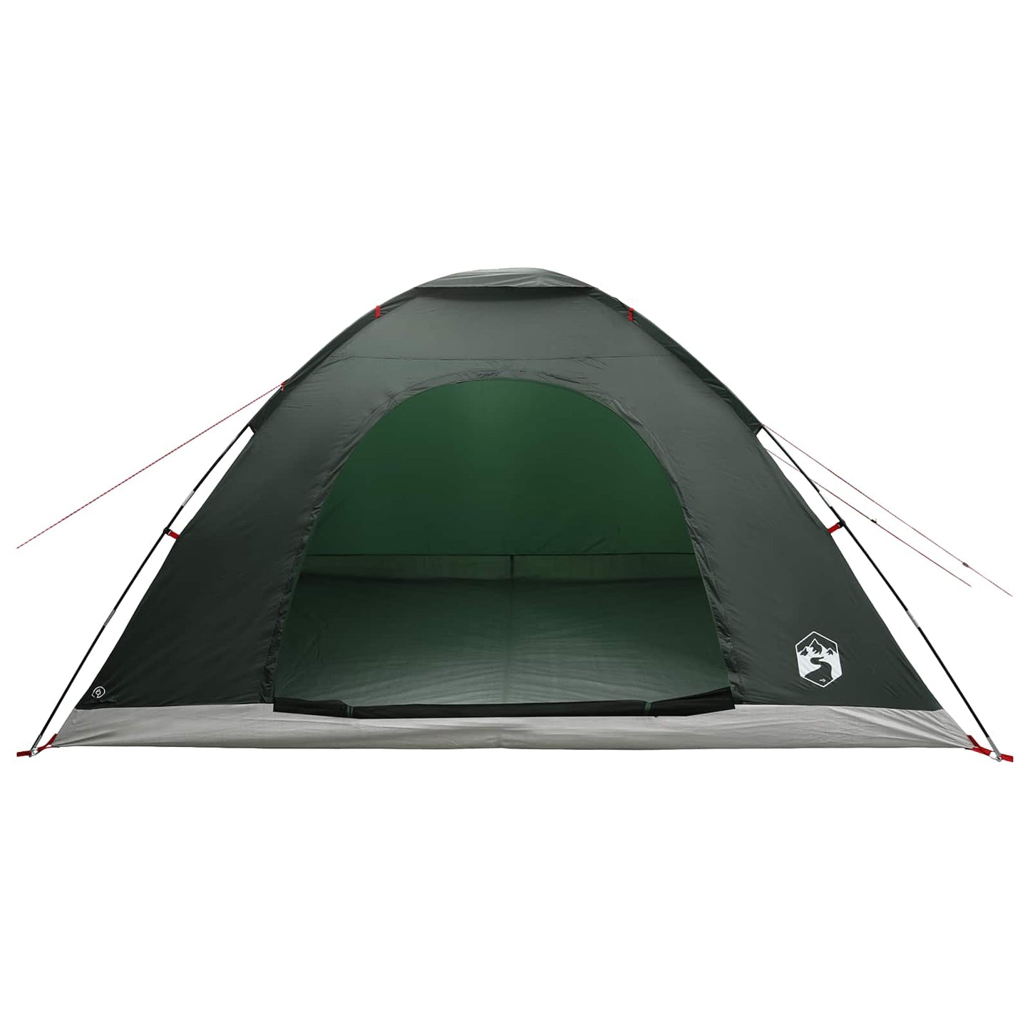 vidaXL Camping Tent with Roof Army Green 335 x 275 x 180 cm