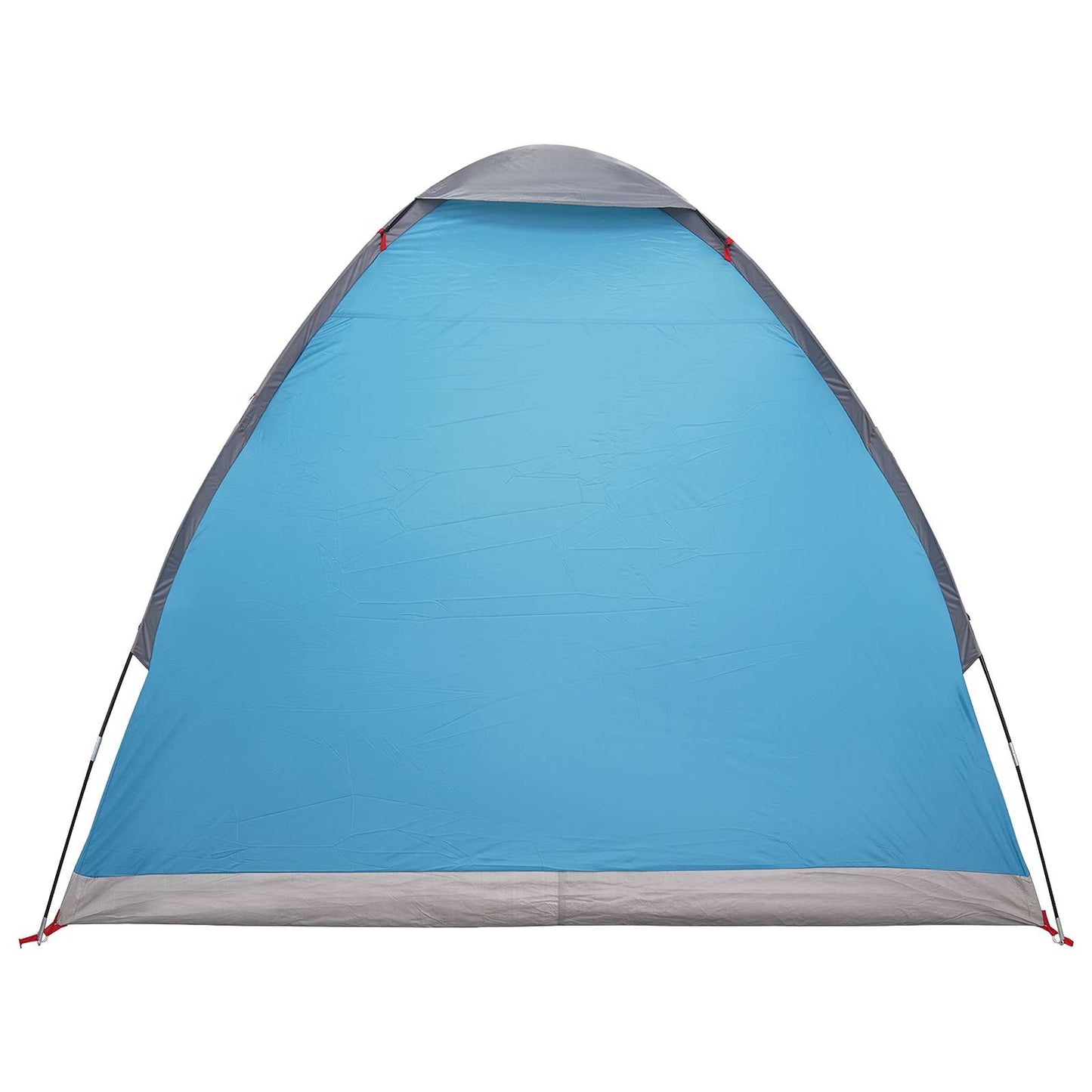 vidaXL Camping Tent with Roof Blue 2-Person Polyester and Steel