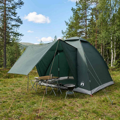 vidaXL Camping Tent Army Green 190 x 140 x 105 cm Polyester and Steel