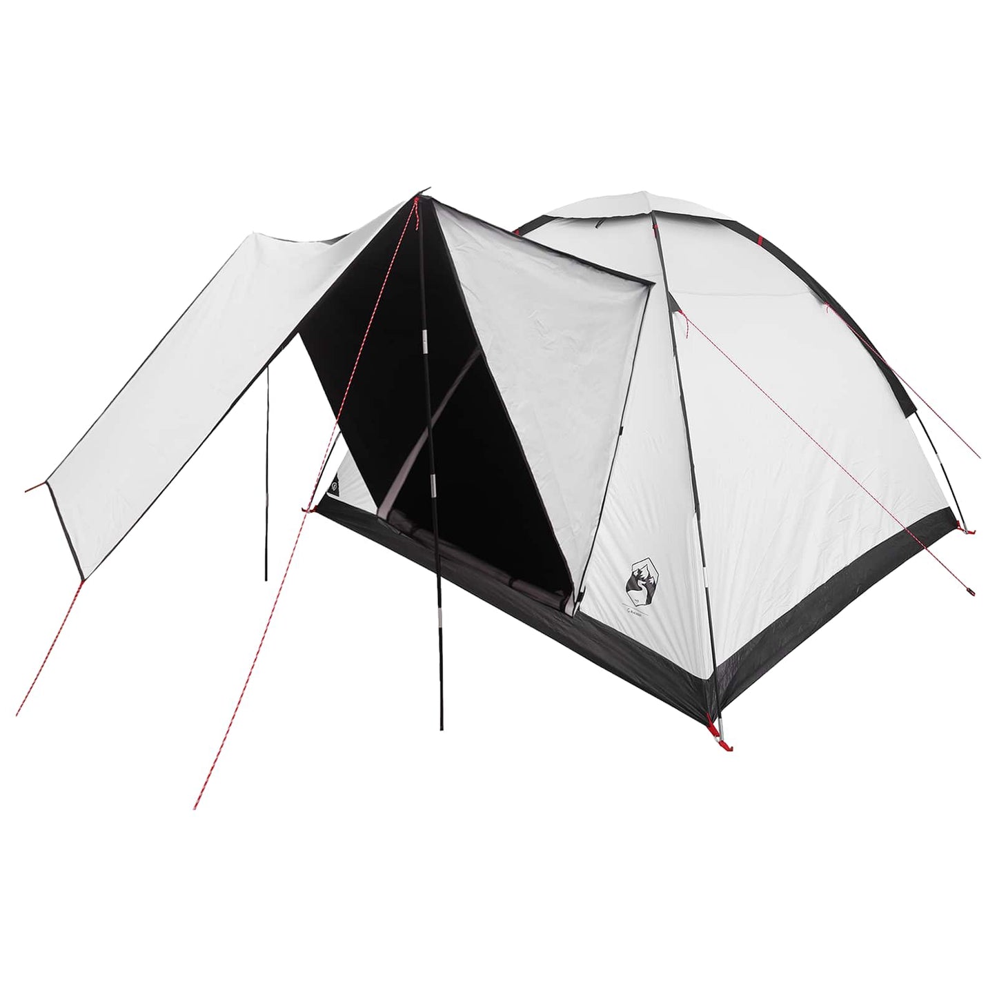 vidaXL Camping Tent with Roof White Blackout 275 x 215 x 125 cm
