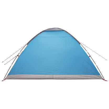vidaXL Camping Tent with Roof Blue 6-Person Polyester and Steel